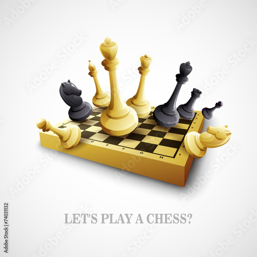 Chess. Vector illustration