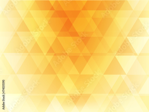 abstract background yellow and orange triangle style