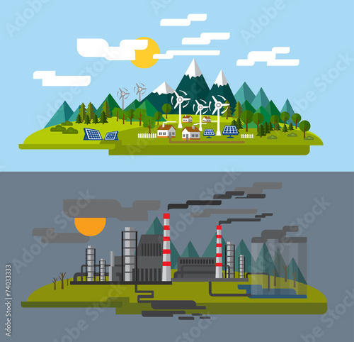 farm and factory
