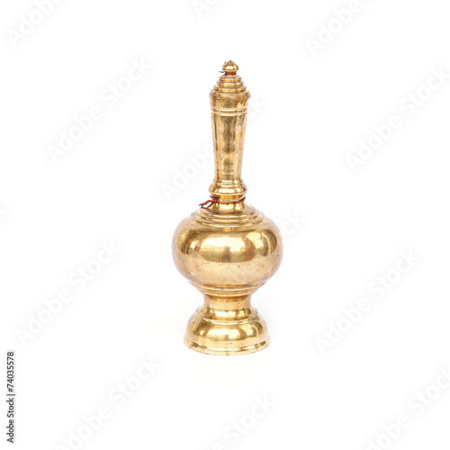Buddhist's Grail isolated on white background