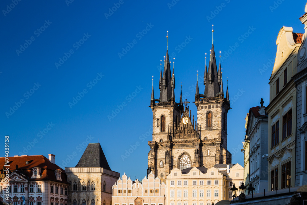 Prague: buildings and architecture details Prague: buildings and architecture details