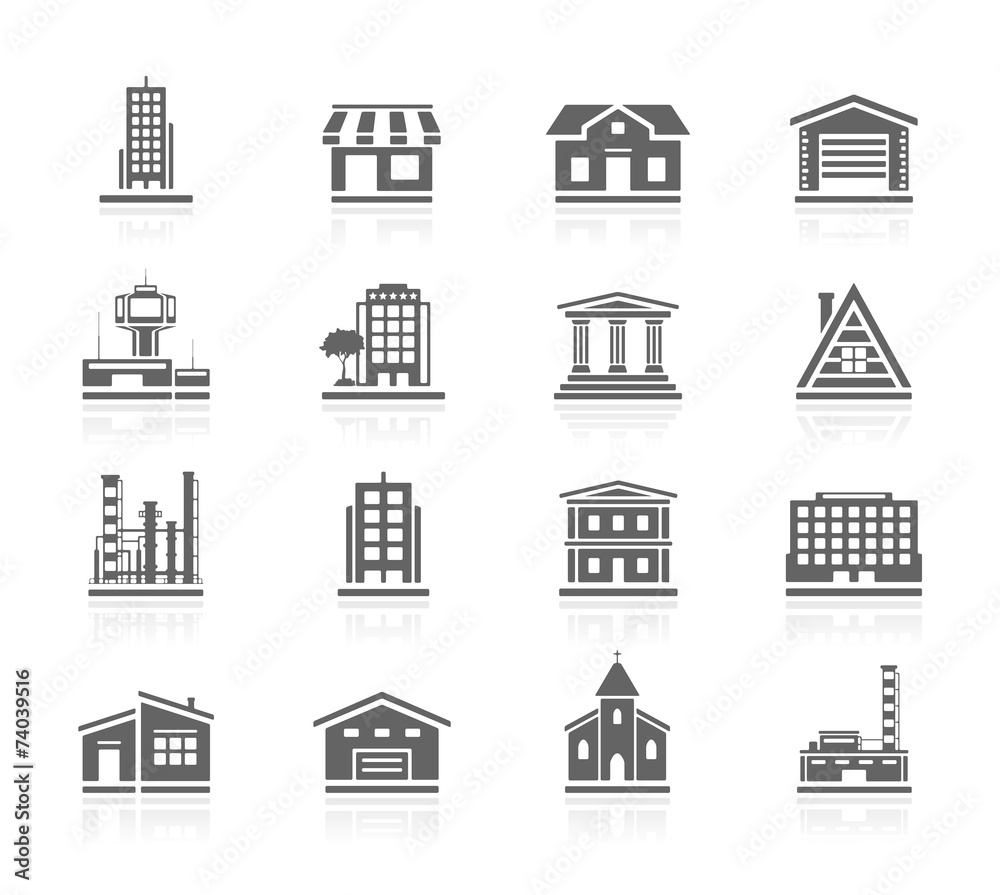 Building icons
