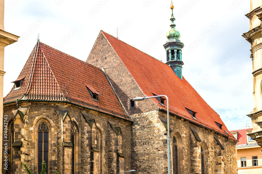 Prague: church and architecture details