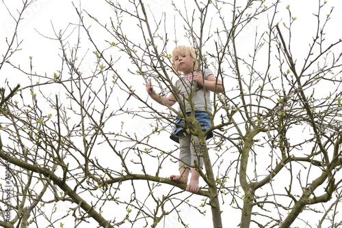 Obraz na plátně Kinder im Schrebergarten