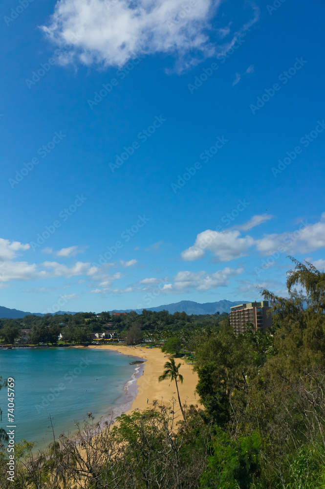 Beautiful view of Nawiliwili, Kauai Island, Hawaii, USA Beautiful view of Nawiliwili, Kauai Island, Hawaii, USA