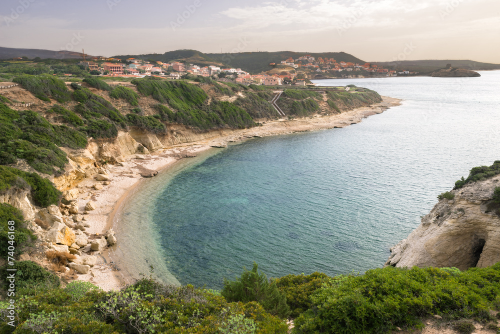 Obraz premium Sardegna, spiaggia di s'Archittu, Cuglieri (Or)