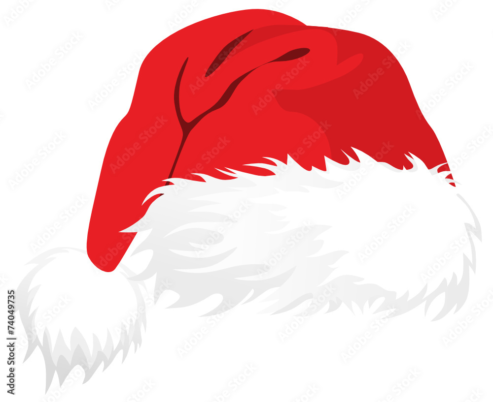  Weihnachtsmütze Stock-Vektorgrafik 