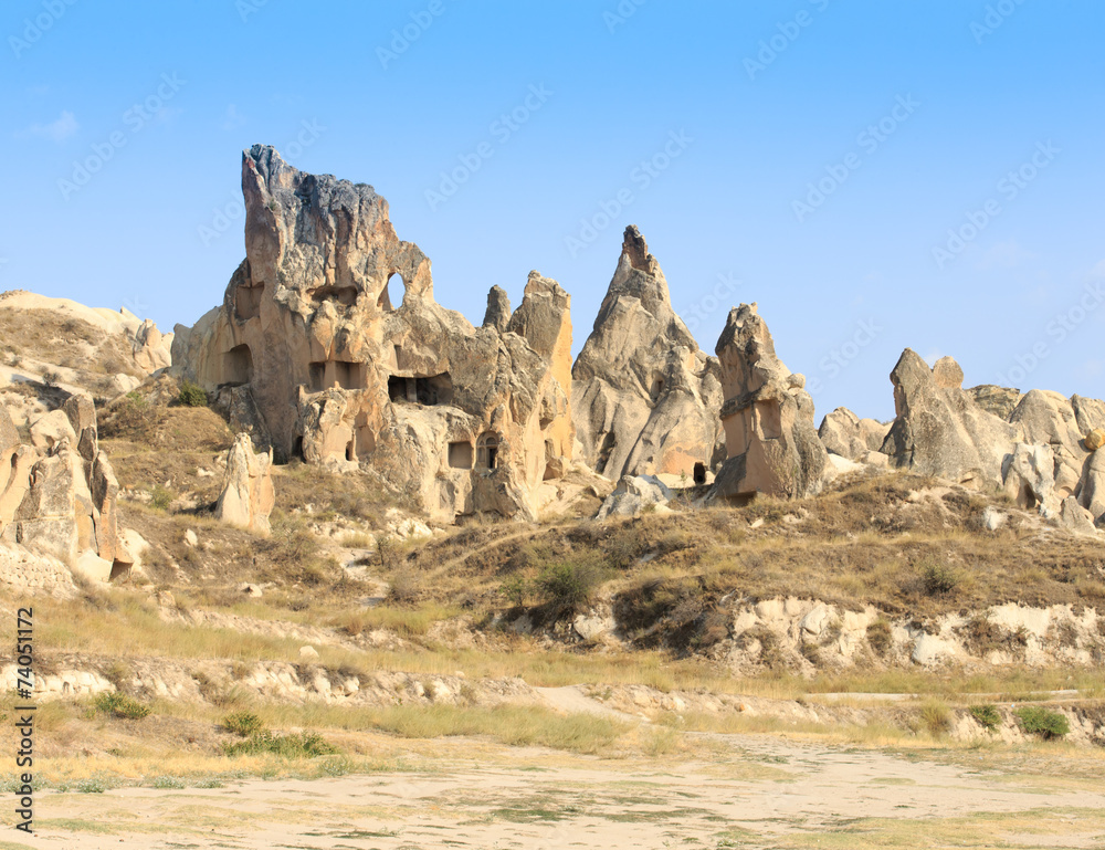 Fototapeta premium Rocks formations in Capadocia, Turkey