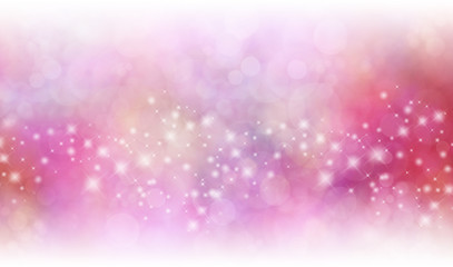 Christmas starry glitter background banner