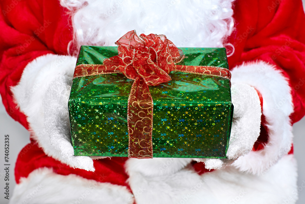 Christmas Santa Claus with gift Christmas Santa Claus with gift