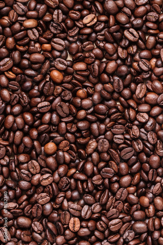 Coffee beans background