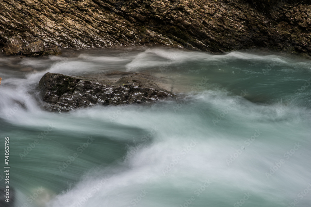 Wildbach, Bayern, Schlucht, Landschaft Wildbach, Bayern, Schlucht, Landschaft