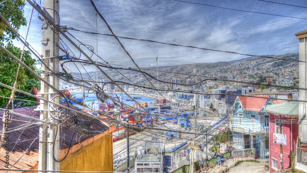 Fototapeta premium Valparaiso Viña del Mar