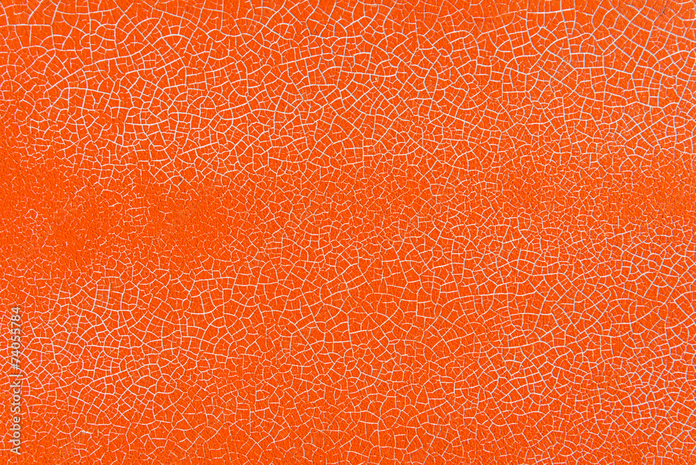 cracked paint on the steel plate for background