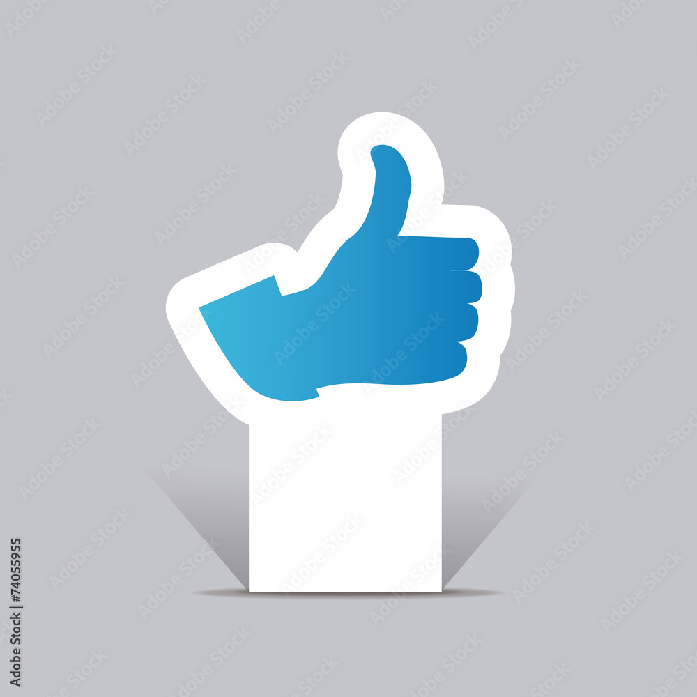 Hands design over white background vector illustration Hands design over white background vector illustration