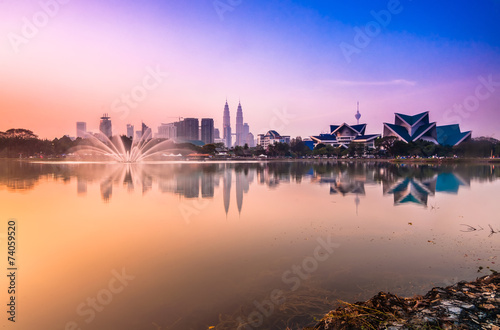 Kuala Lumpur reflection © azirull
