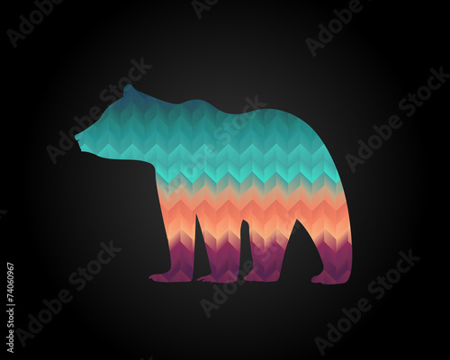 Bear hipster