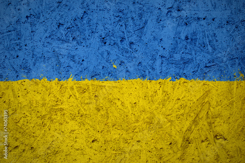 Flag of Ukraine Fototapeta