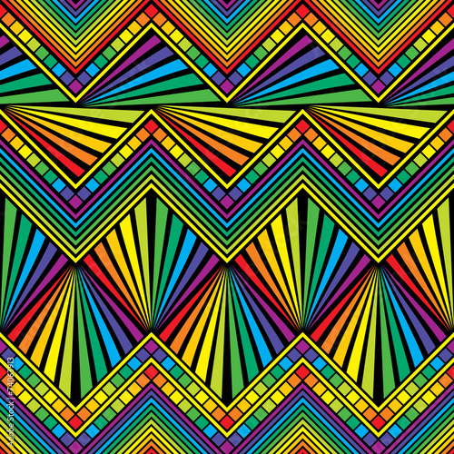 seamless rainbow color