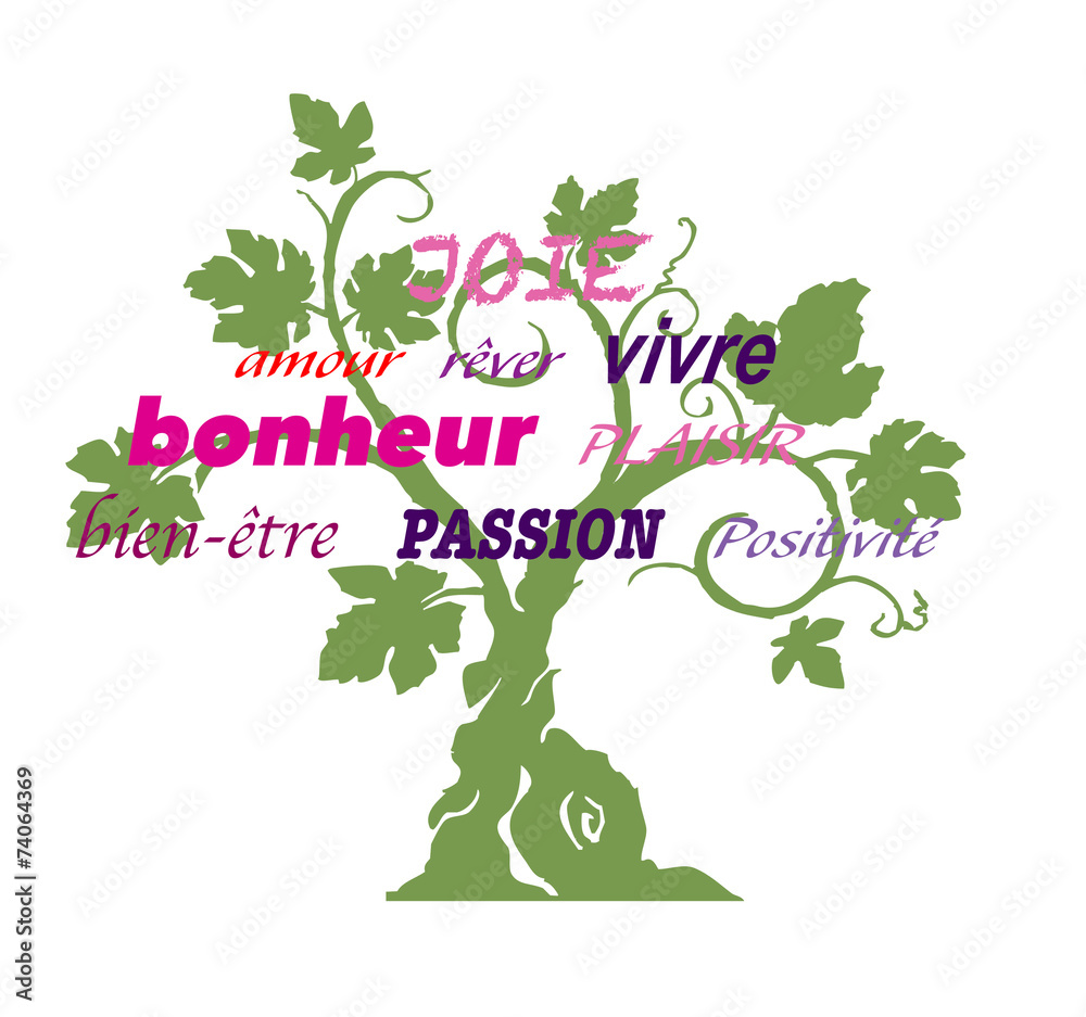 Obraz premium L'arbre du bonheur