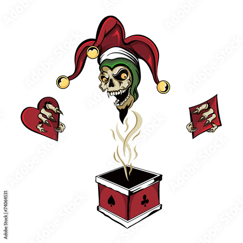 Poker Box Joker Zombie