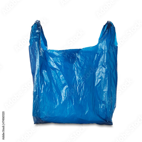 Plastic Grocery Bag / with clipping path