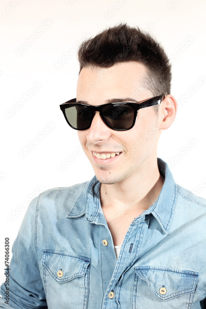 Outfit of a fashion guy with black sunglasses Outfit of a fashion guy with black sunglasses