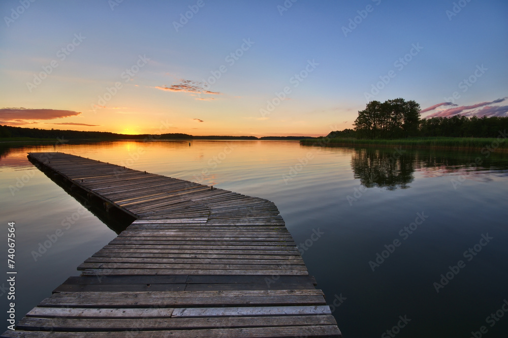 Fototapeta premium Sunset