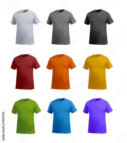 T-shirt template collection