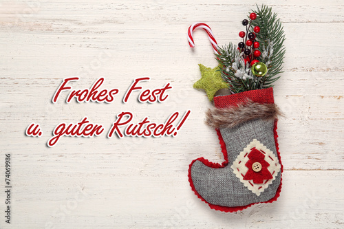 Frohes Fest u. guten Rutsch!