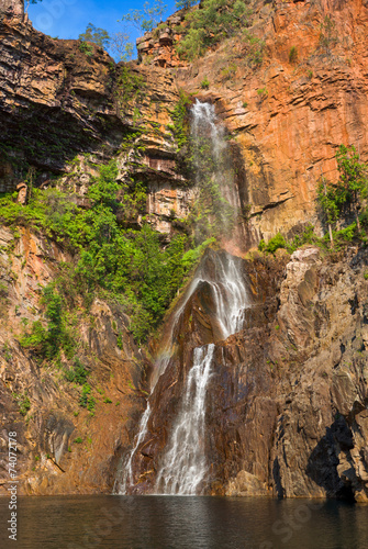 Tjaynera  Sandy Creek  Falls. Litchfield  Australia.