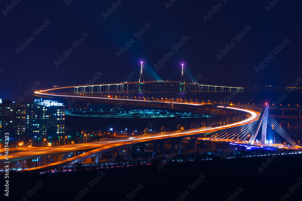 Obraz premium incheon bridge