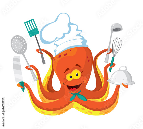 octopus cook
