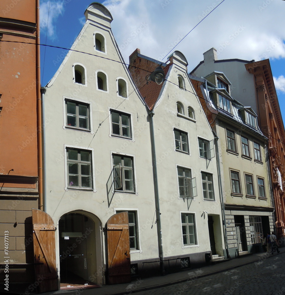 Obraz premium Old part of Riga, Latvia