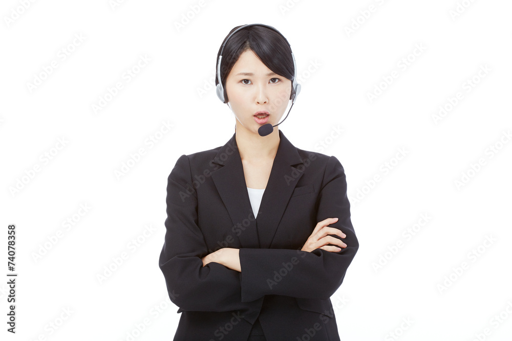 怒るオペレーター 怒るオペレーター