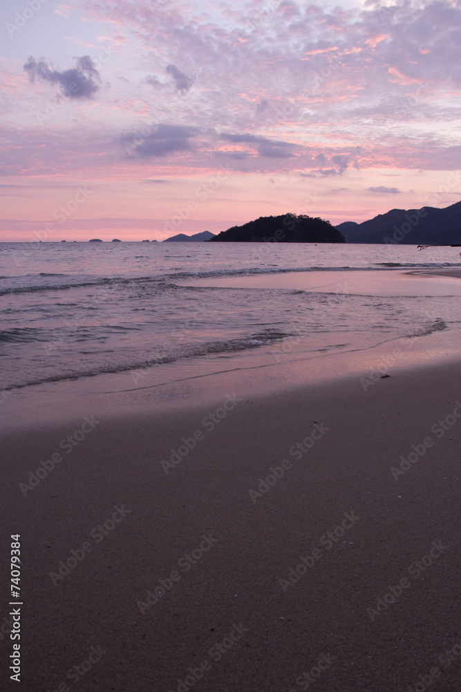Fototapeta premium Sunset at Sea