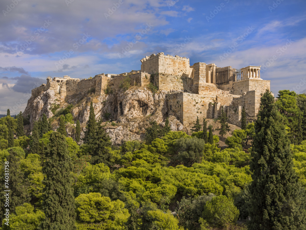 The acropolis, Athens, Greece