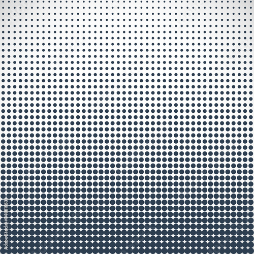 Halftone of the grey dots on gray background. stock vector illustration for creating comics 