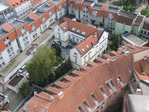 Черепичные крыши старого Вильнюса
