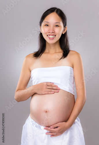 Pregnancy woman portrait