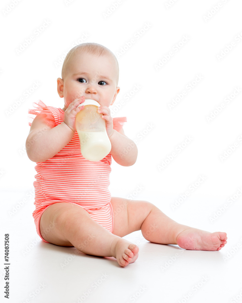 baby eating food from milk bottle baby eating food from milk bottle