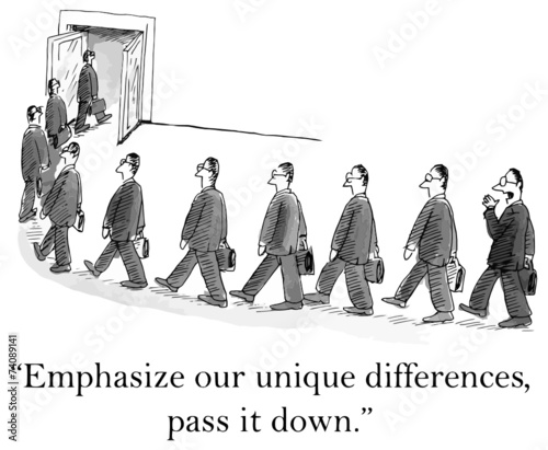 "Emphasize our unique differences, pass it down."