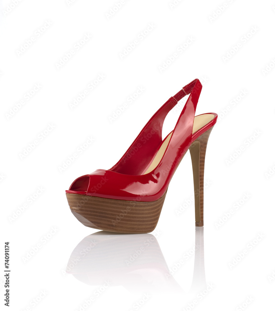 Naklejka premium Fashionable women shoe