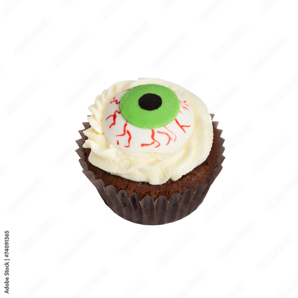 Halloween Cake Zombie Eyes Stock Photo Adobe Stock