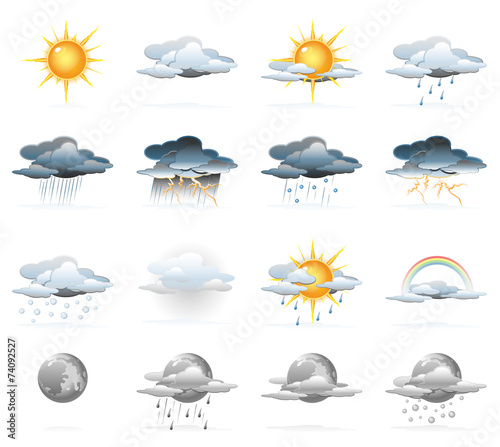 Weather icons