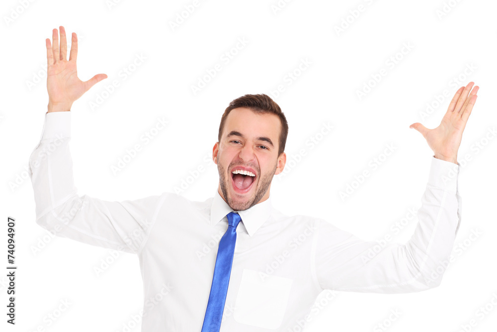 Happy businessman Happy businessman