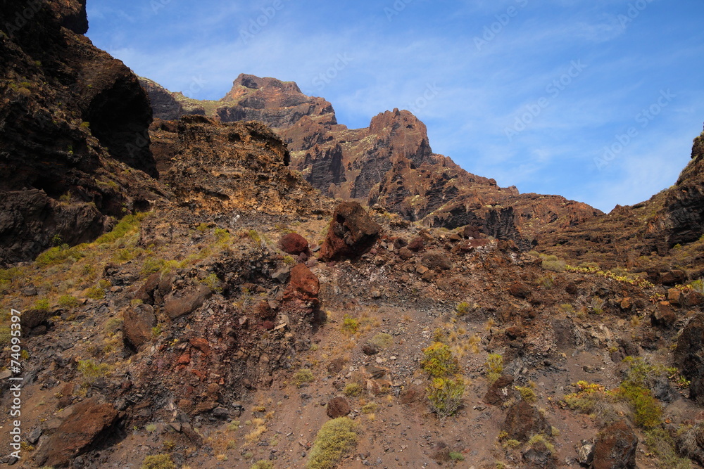 canyon Masca at Tenerife