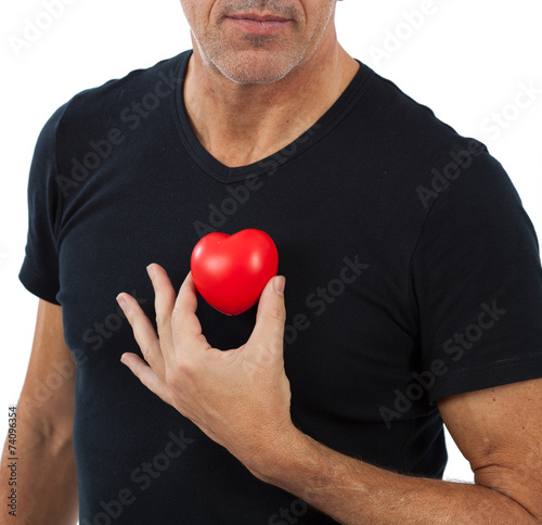 Canvastavla Cuore salute prevenzione