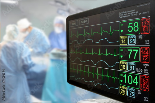 Intensive care unit monitor and surgery