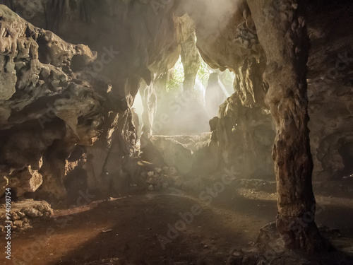 Obraz na plátne Ambrosio cave at Cuba